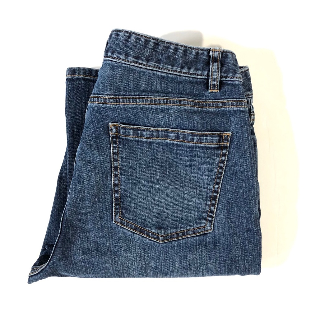 Talbots Outlet Mid Rise Signature Boot Cut Jeans